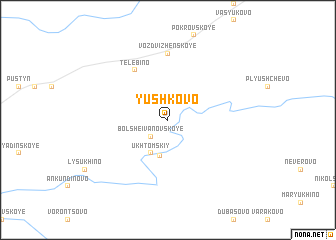 map of Yushkovo