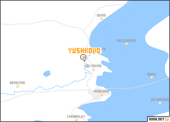 map of Yushkovo