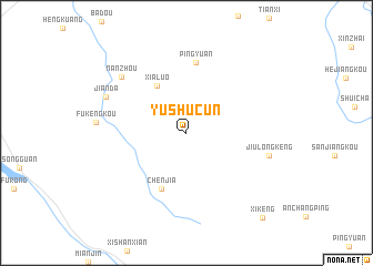 map of Yushucun