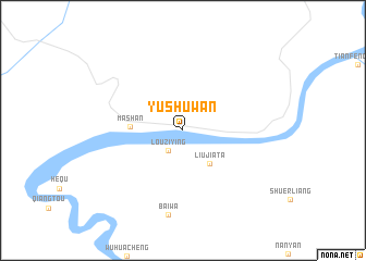 map of Yushuwan