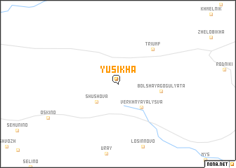 map of Yusikha