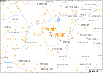 map of Yusin