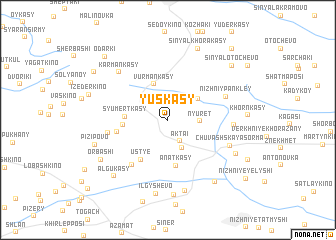 map of Yus\