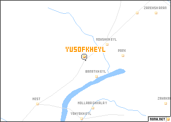 map of Yūsof Kheyl