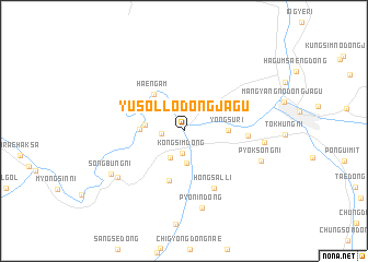 map of Yusŏl-lodongjagu