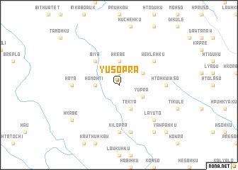 map of Yu-so-pra