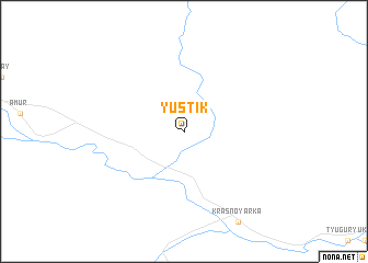 map of Yustik