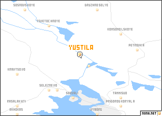 map of Yustila