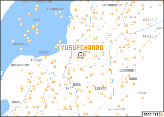 map of Yūsuf Chanro