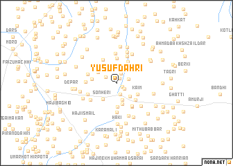 map of Yūsuf Dāhri