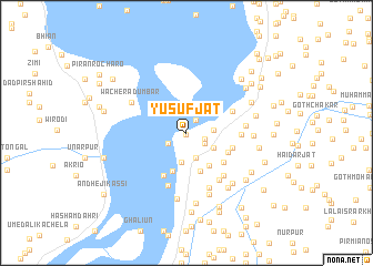 map of Yūsuf Jat