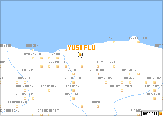 map of Yusuflu