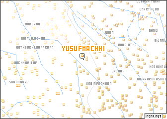 map of Yūsuf Māchhi