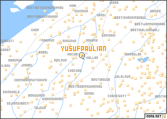 map of Yūsuf Pauliān