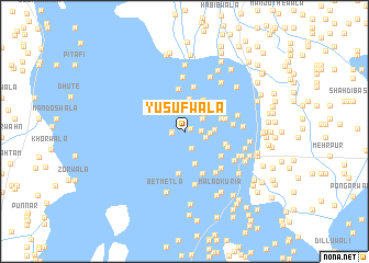 map of Yusufwāla