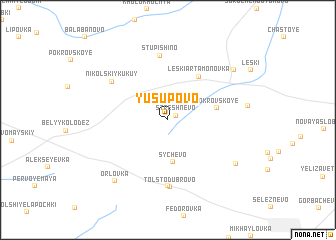 map of Yusupovo