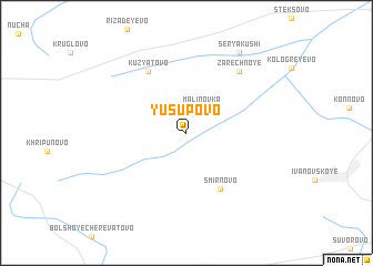 map of Yusupovo