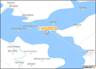 map of Yusupovo