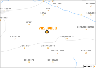 map of Yusupovo