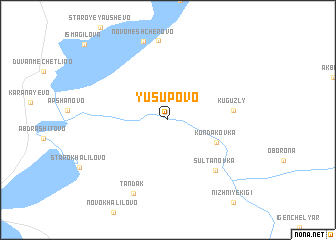 map of Yusupovo