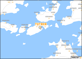 map of Yutaka