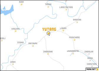 map of Yutang