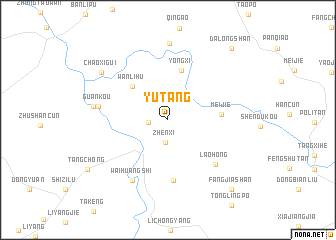 map of Yutang