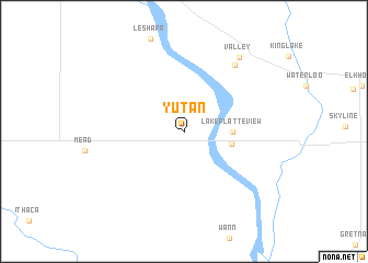 map of Yutan