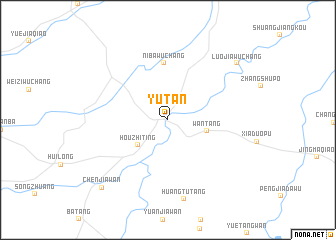 map of Yutan