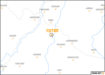 map of Yutan