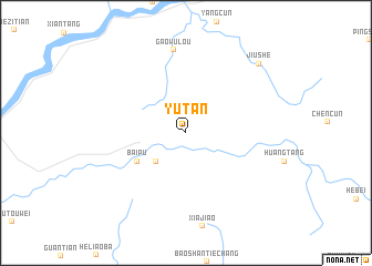 map of Yutan