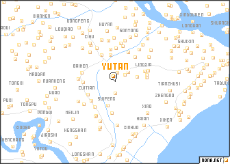 map of Yutan