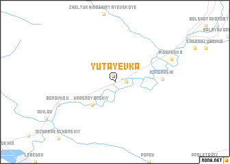 map of Yutayevka