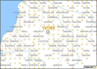 map of Yu-t\