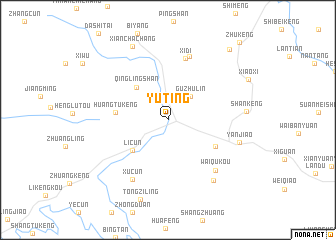 map of Yuting