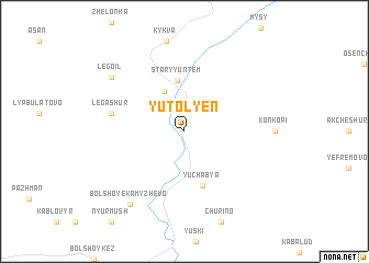 map of Yu-Tol\