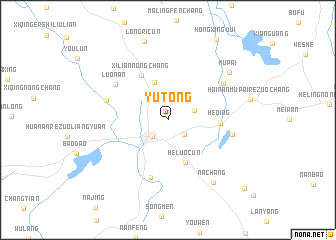 map of Yutong