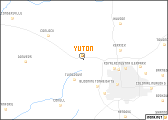 map of Yuton