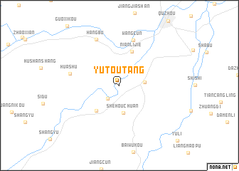map of Yutoutang