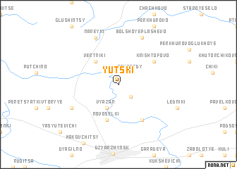 map of Yutski