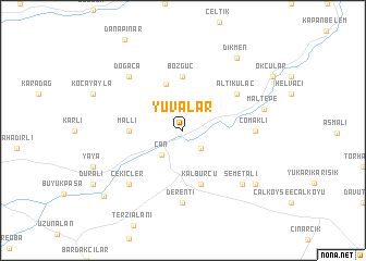 map of Yuvalar