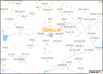 map of Yuvallim