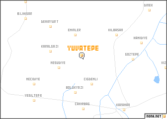 map of Yuvatepe