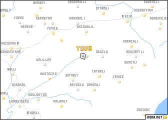 map of Yuva