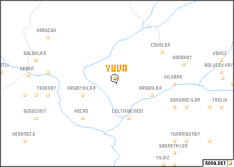 map of Yuva