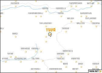 map of Yuva