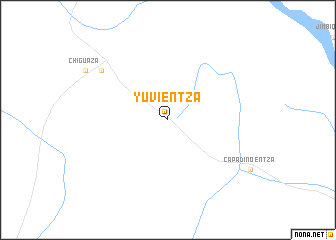 map of Yuvientza