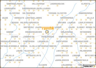 map of Yuvina