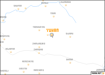 map of Yuwan