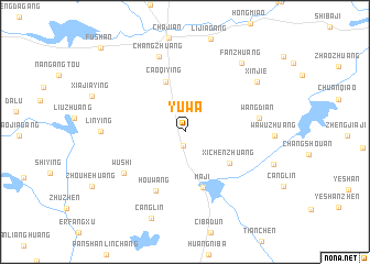 map of Yuwa